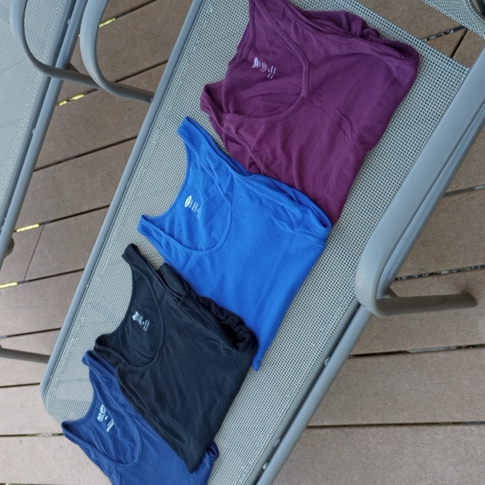 3 Old Navy Maternity Ribbed Tanks Sz S